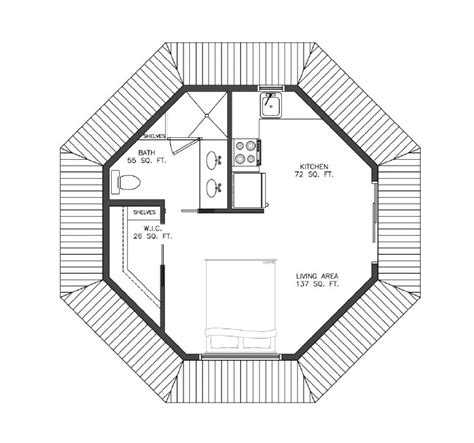 Octagon House Plans Designs