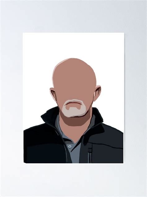 "Better Call Saul, Mike Ehrmantraut, Fan Art" Poster for Sale by BlueMoonBarn | Redbubble