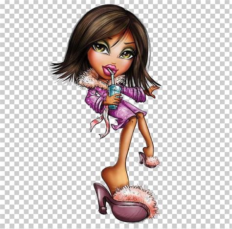 Bratz: The Movie Doll Drawing Cartoon PNG - art, barbie, black hair ...