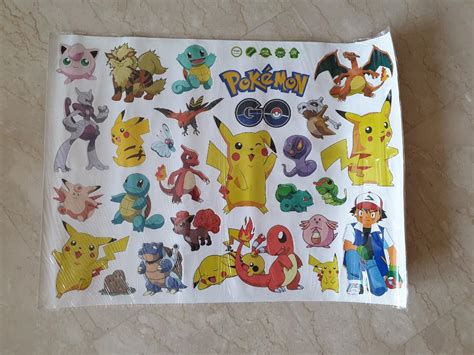 Pokemon Go Stickers, Everything Else on Carousell