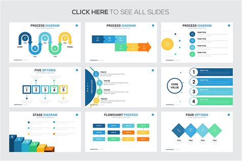 Powerpoint Template 6 Steps
