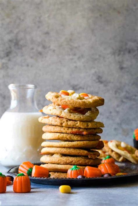 Candy Corn Cookies - The Seaside Baker