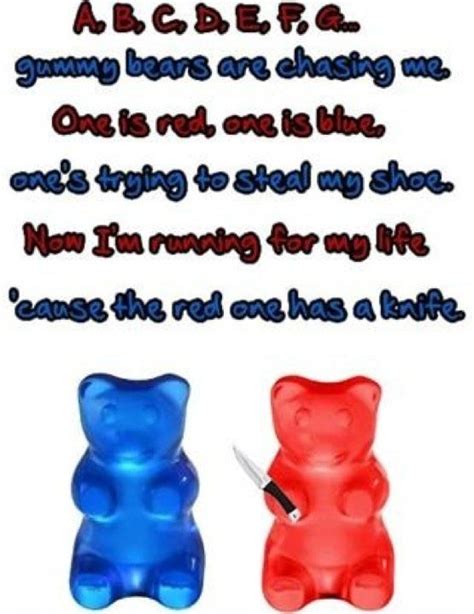 Evil gummy bears | Gummy bears, Gummies, Gummy bear song