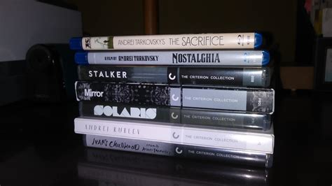 Finally got All Tarkovsky Films! Haven't seen The Sacrifice yet but ...