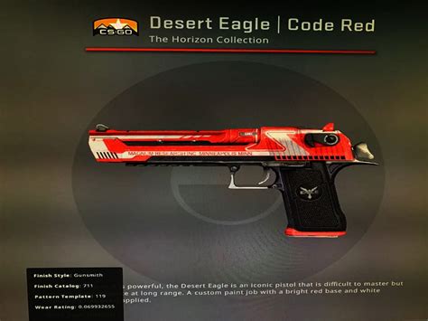 Desert Eagle code red(FN), Video Gaming, Gaming Accessories, In-Game ...