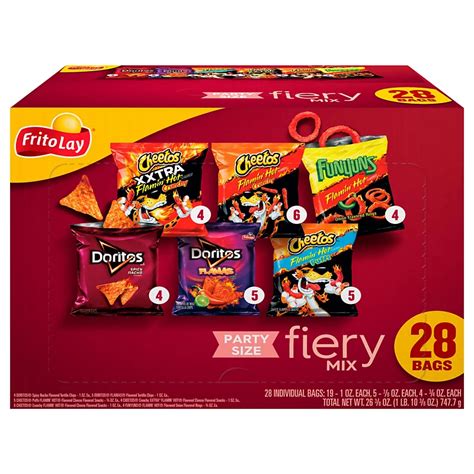 Frito Lay Spicy Party Mix Variety Pack Chips - Shop Snacks & Candy at H-E-B