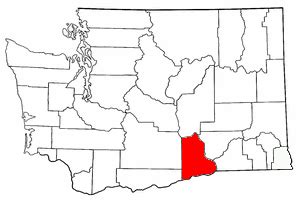 Benton County Washington Map | Cities And Towns Map