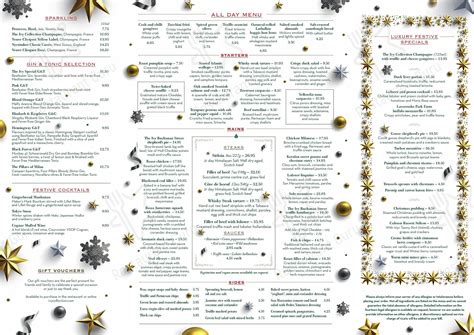 Menu at The Ivy Buchanan Street, Glasgow restaurant, Glasgow, 106 ...