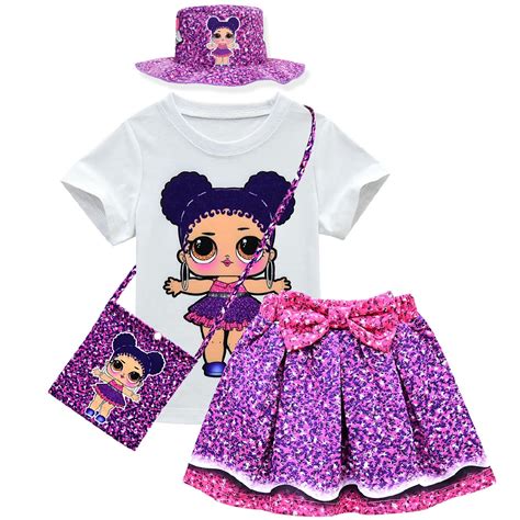 ️( Ready stock )kame girls LOL surprise doll costume for kids(3-8Y) birthday dress up Baby Girl ...