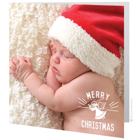 Angel Merry Christmas - Baby Cards Direct