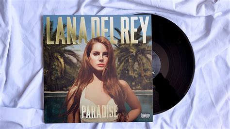 lana del rey - paradise (ep) (vinyl unboxing) - YouTube