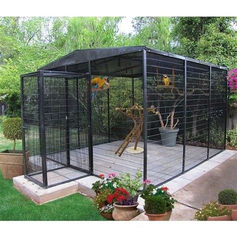 10 X 12.5 Ft. Flight Outdoor Large Aviary | Pet bird cage, Bird aviary, Large bird cages