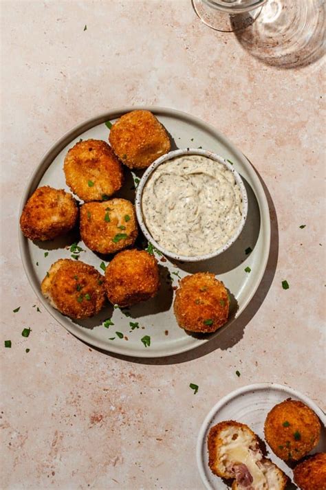 Ham and Cheese Croquettes (with air fryer option) -Butter & Thyme