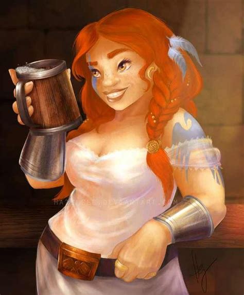 Beardless Female Dwarves - Imgur | Female dwarf, Fantasy dwarf, Dwarf girl