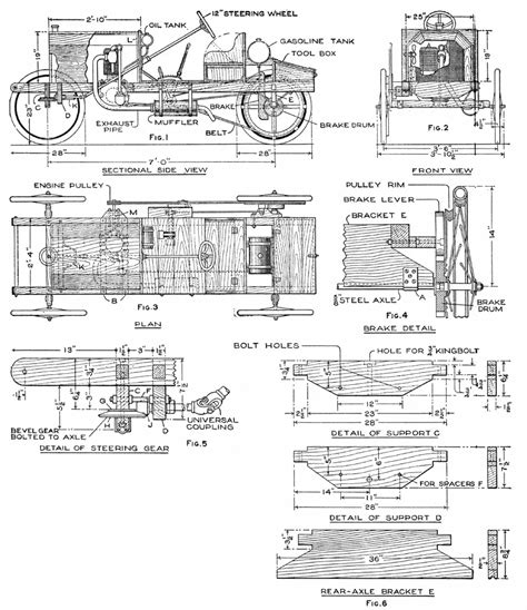 1 Popular Mechanics Cyclekart Plans Popular Mechanics Plans, Vintage ...