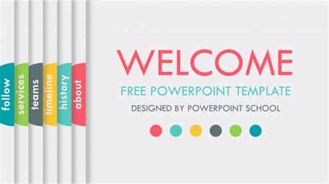 Free Animated PowerPoint Presentation Slide - PowerPoint School