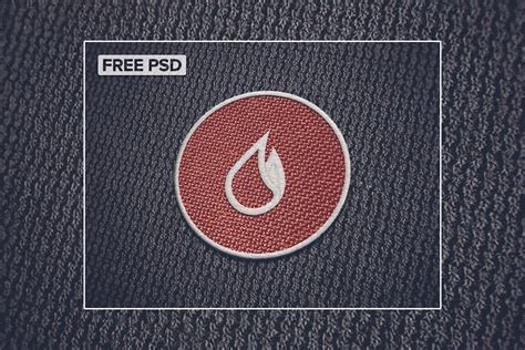 Free Embroidery Logo Mockup — Free Mockup World