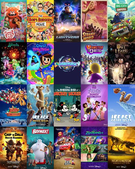 Top 159 + Disney animated films by year - Lestwinsonline.com