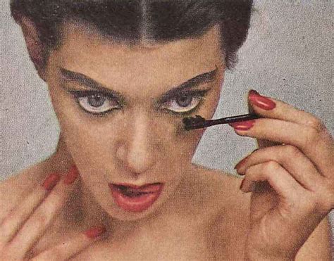 Vogue 1950 - 7 Steps to Big Eyes by Barbara Mullen | Vintage Makeup Guides