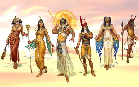 The Major Egyptian Gods and Goddesses