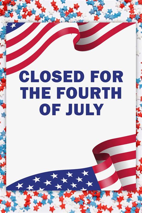 printable-closed-for-4th-of-july-sign-template-example-custom-2 - Mom Envy