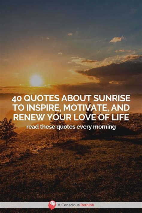 40 Quotes About Sunrise And Sunset (Thoughts For Morning & Evening ...