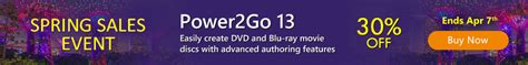 Power2Go - The Ultimate Disc Burning, Authoring & Backup Solution