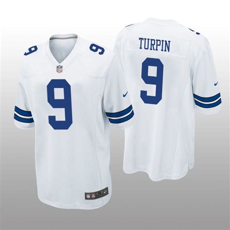 Dallas Cowboys KaVontae Turpin White Jersey Game – Men’s – KatinatSports Store