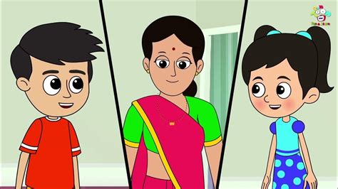 Gattu Chinki organize their New Room | English Moral Stories | English Animated | English ...