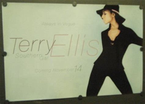 TERRY ELLIS PROMO POSTER SOUTHERN GAL 1995 EN VOGUE 16" X 24" WHERE ...