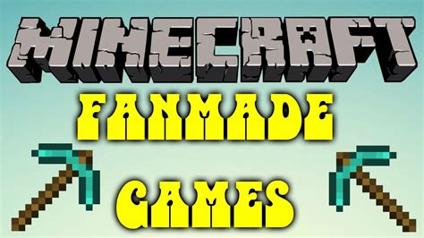 Minecraft Fan-Made Games - YouTube