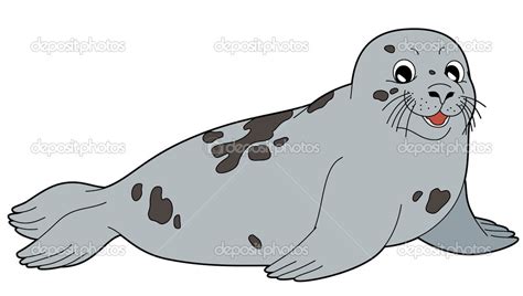 Pictures: sea dogs | Cartoon sea dog — Stock Photo © agaes8080 #46717463