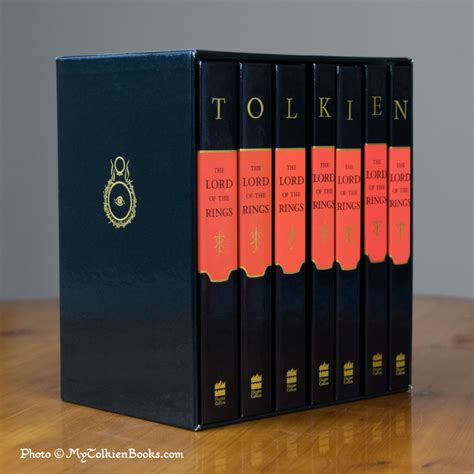 Lord Of The Rings Book Collection The Lord Of The Rings (millennium ...