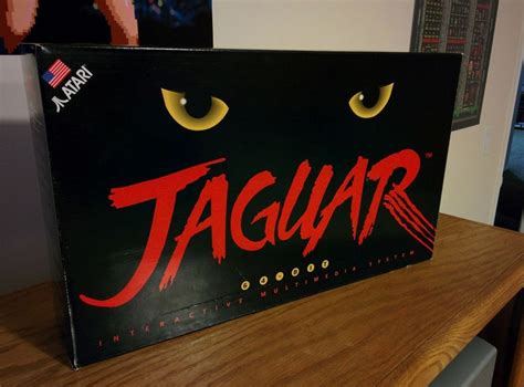 #atari jaguar video game console system in original box complete! from ...