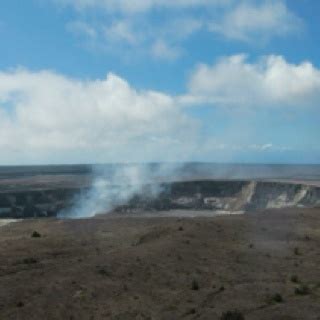 Volcano National Park, Hilo. Hawaii. This was the active volcano next ...