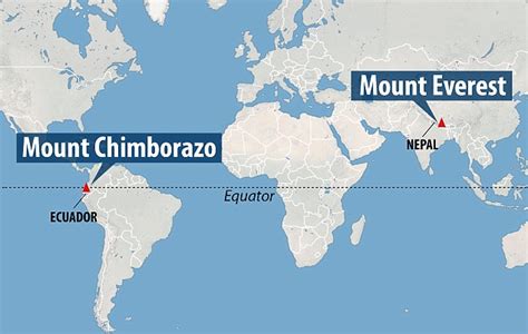 Ecuador's Chimborazo topple's Everest to claim title of Earth's highest ...