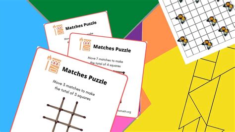 Math Puzzles for Everyone (with printables) - IntoMath