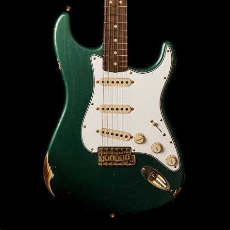 Fender Stratocaster '63 Relic Sherwood Green Metallic - Gitarren Total