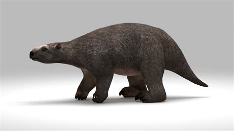 3D mylodon extinct ice model - TurboSquid 1295434