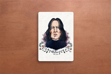 Snape - Alan Rickman | R.I.P on Behance