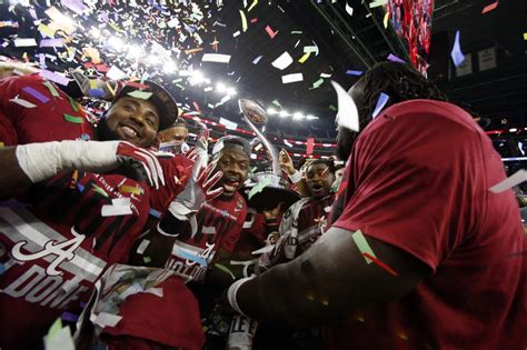 Ranking Alabama's National Championships in football