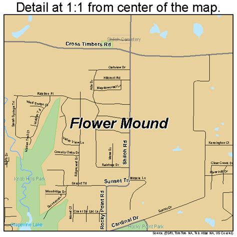 Flower Mound Texas Map | Best Flower Site