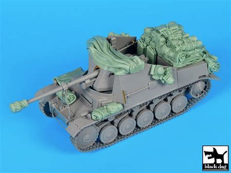 Marder II Sd.Kfz 131 acessories set fot Dragon Black Dog -T35212