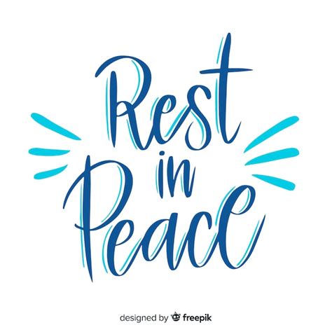 Rest In Peace PNG Transparent Images Free Download | Vector Files ...