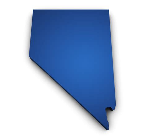 Map Of Nevada 3d Shape – Foundation for Recovery