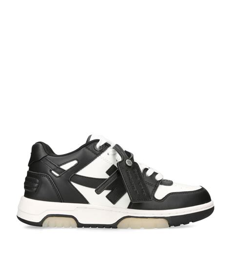 Off-White Leather Out of Office Sneakers | Harrods AT