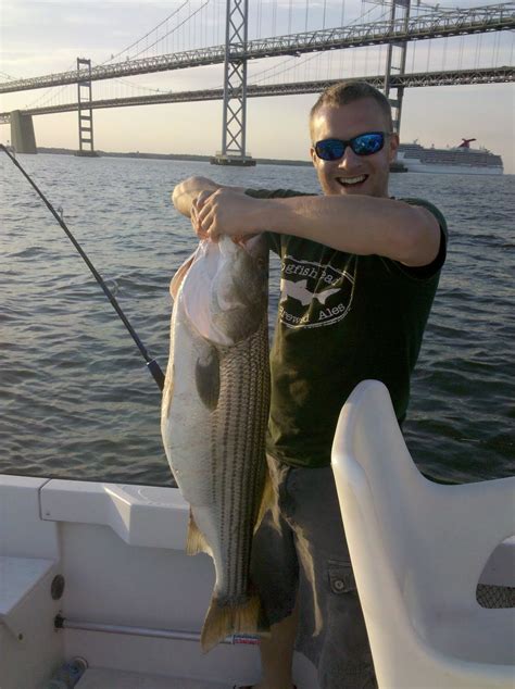 Fishing on the Severn River, Maryland