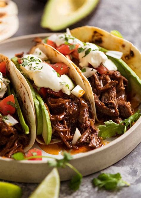 Mexican Shredded Beef (and Tacos) | RecipeTin Eats