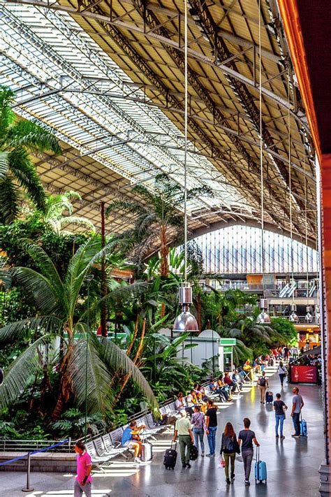 Madrid Atocha Train Station Photograph by W Chris Fooshee - Pixels