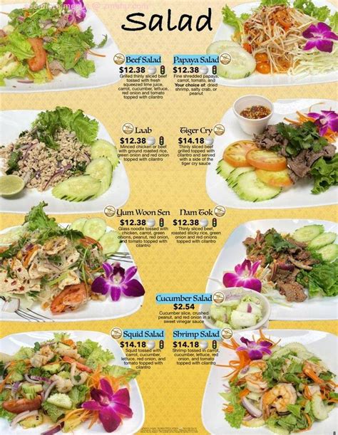 Online Menu of Thai Hut Restaurant, San Antonio, Texas, 78261 - Zmenu